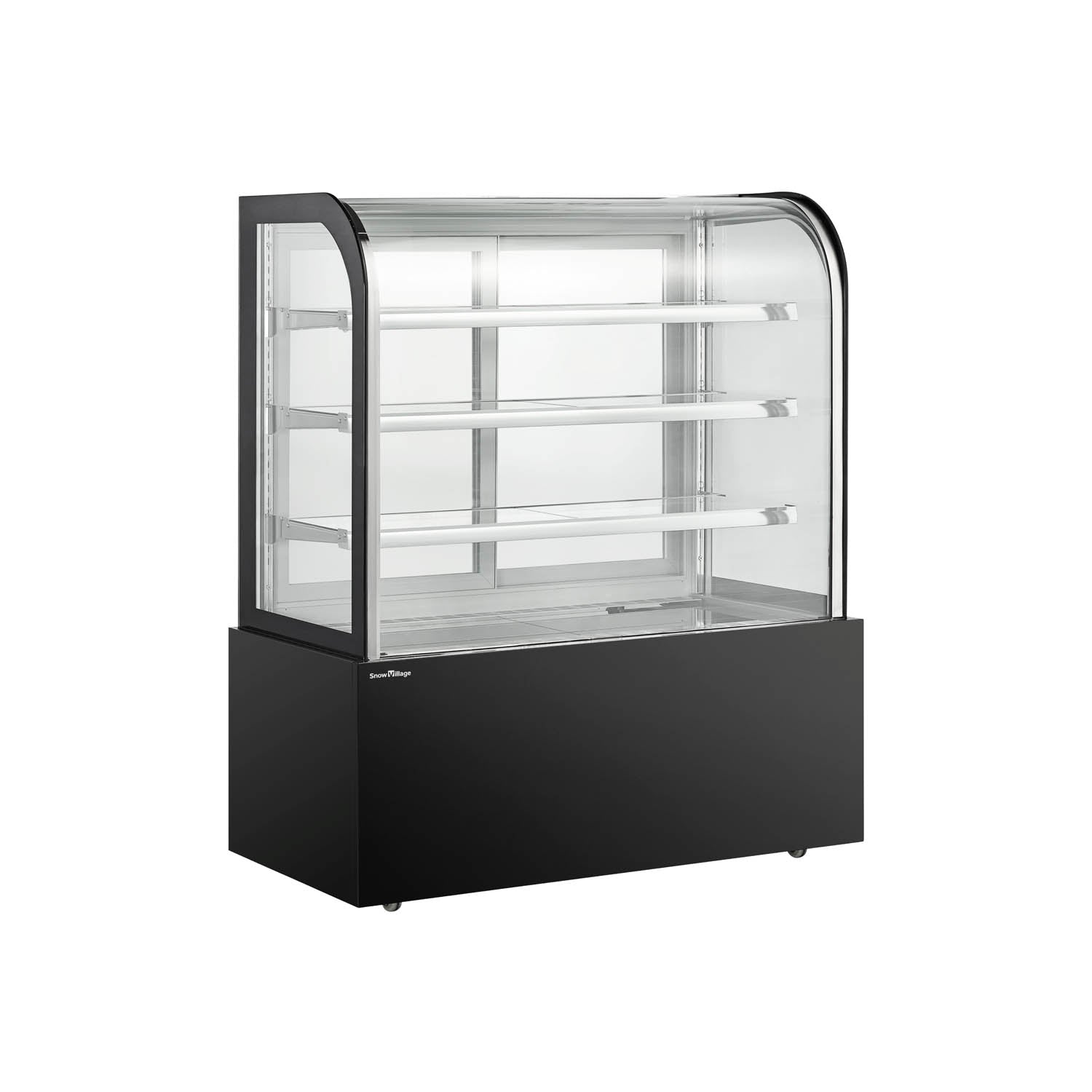 Cake Upright Showcase DG Series - Three Shelves (Curved)