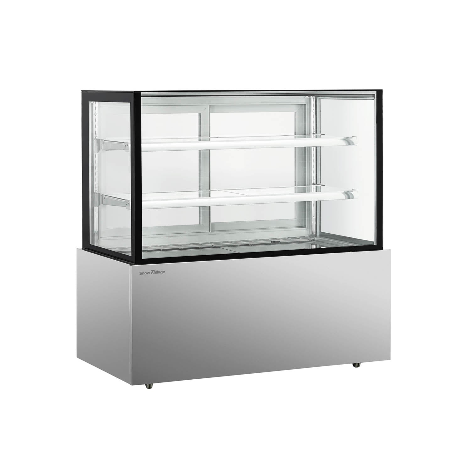 Cake Upright Showcase DG Series - Two Shelves (Straight)